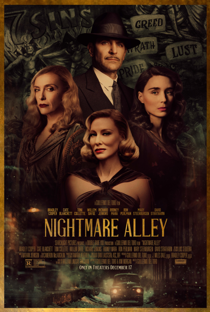 NIGHTMARE ALLEY Trailer & Character Posters: Something Wicked This Way Comes